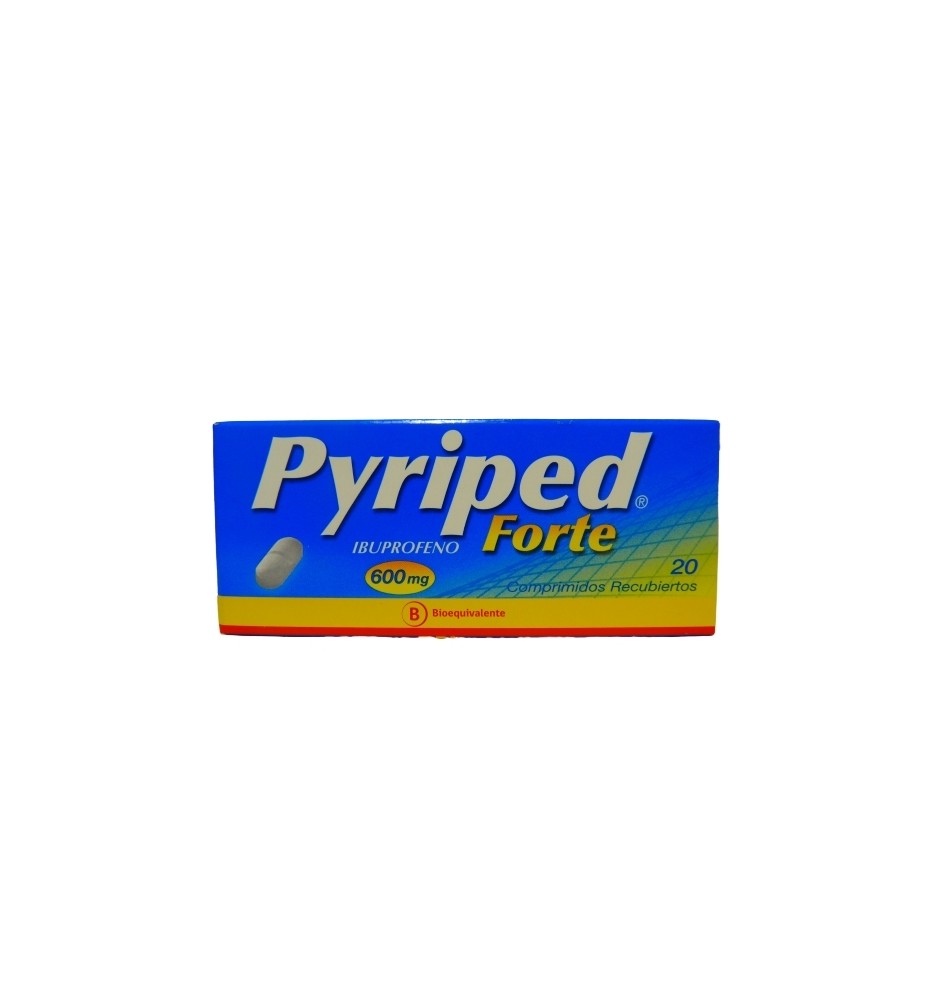 PYRIPED FORTE 600 MG X20 CAPSULAS PYRIPED FORTE 600 MG X20 CAPSULAS