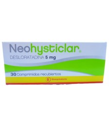 NEOHYSTICLAR 5 MG X 30 COMPRIMIDOS