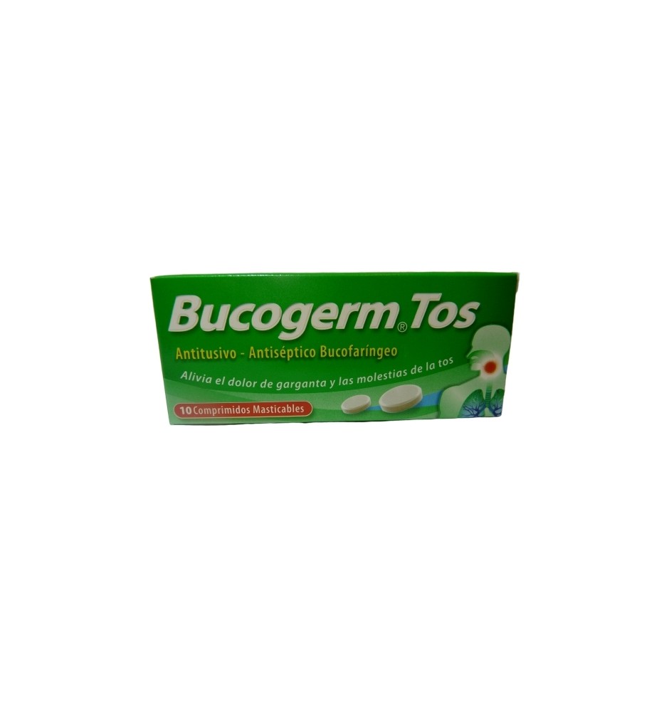 BUCOGERM TOS 10 X10 COMPRIMIDOS