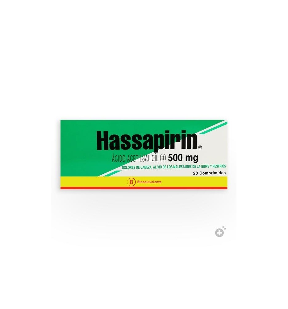 HASSAPIRIN 500 MG X20 COMPRIMIDOS