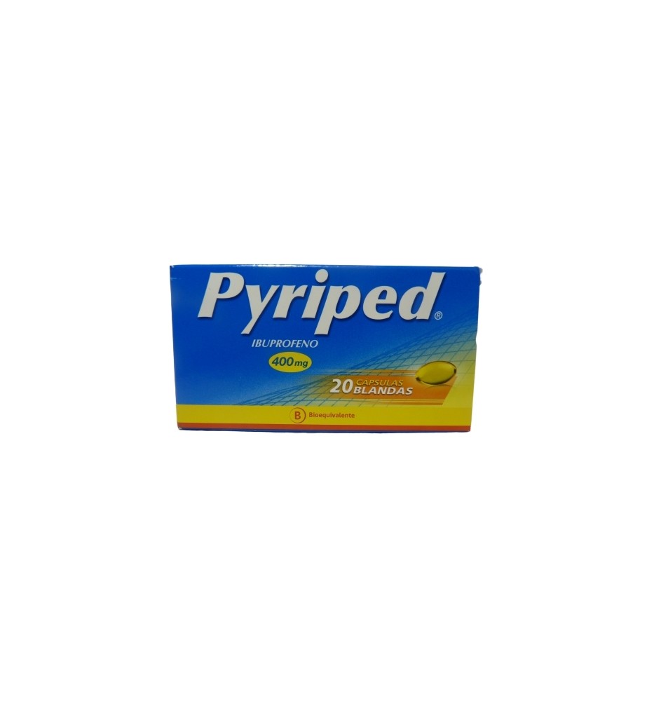 PYRIPED 400MG X20 CAPSULAS