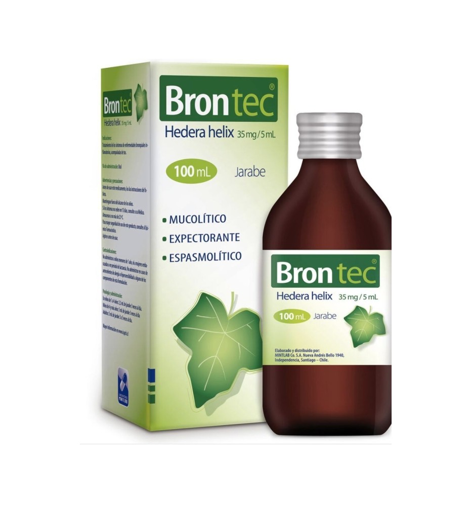 BRONTEC 35MG JARABE 100ML X100