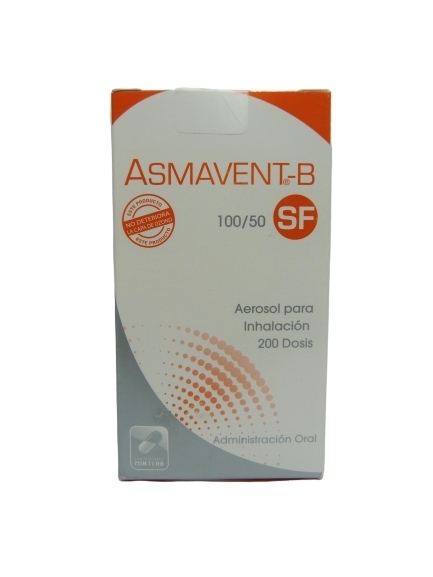 ASMAVENT-B SF 100/50 MCG X 200 DOSIS AEROSOL PARA INHALACION