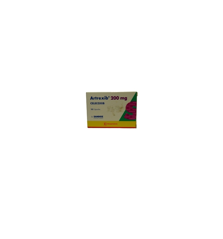 ARTREXIB 200 MG X 10 CAPSULAS ARTREXIB 200 MG X 10 CAPSULAS