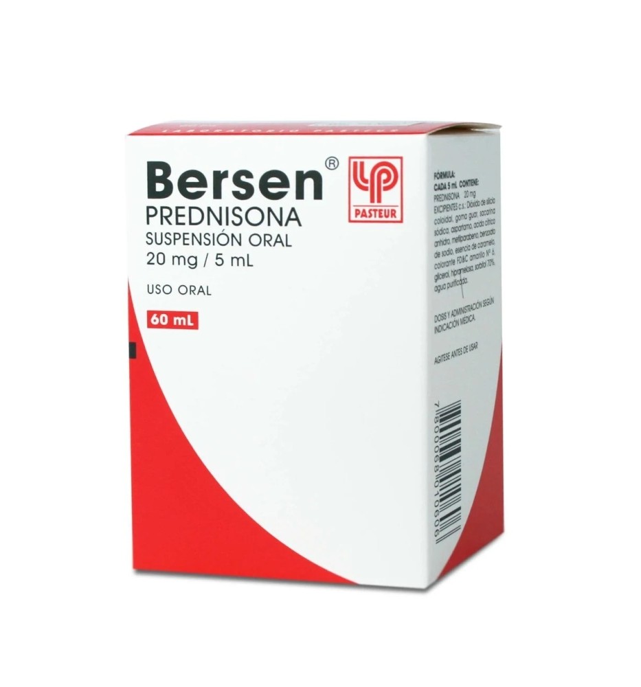 BERSEN 20MG 5ML SOLUCION ORAL X60
