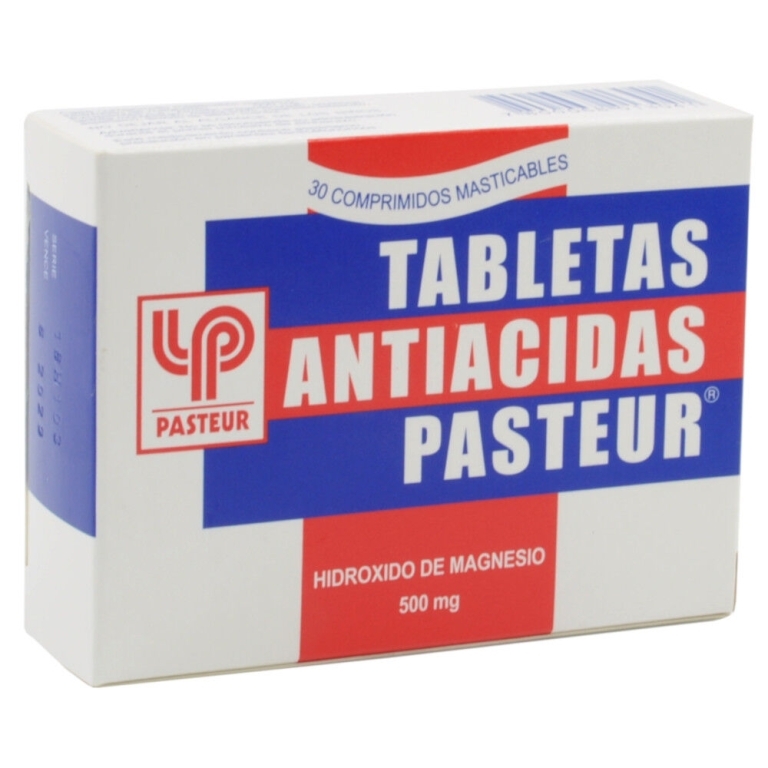 TABLETAS ANTIACIDAS X 30 COMPRIMIDOS MASTICABLES