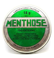 MENTHOSE X 18 G UNGÜENTO