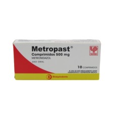METROPAST 500 MG X10 COMPRIMIDOS