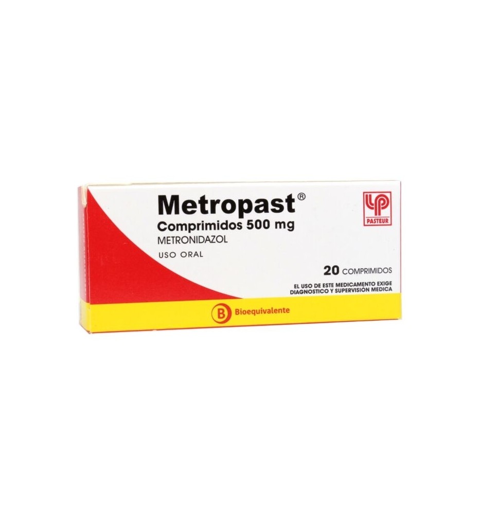 METROPAST 500MG X20 COMPRIMIDOS