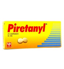 PIRETANYL X20 COMPRIMIDOS
