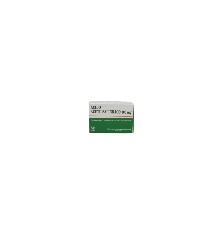 ACIDO ACETIL SALICILICO 100 MG X 100 COMPRIMIDOS