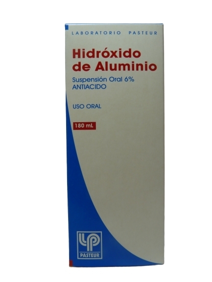 HIDROXIDO DE ALUMINIO 6 % X 180 ML SOLUCION ORAL