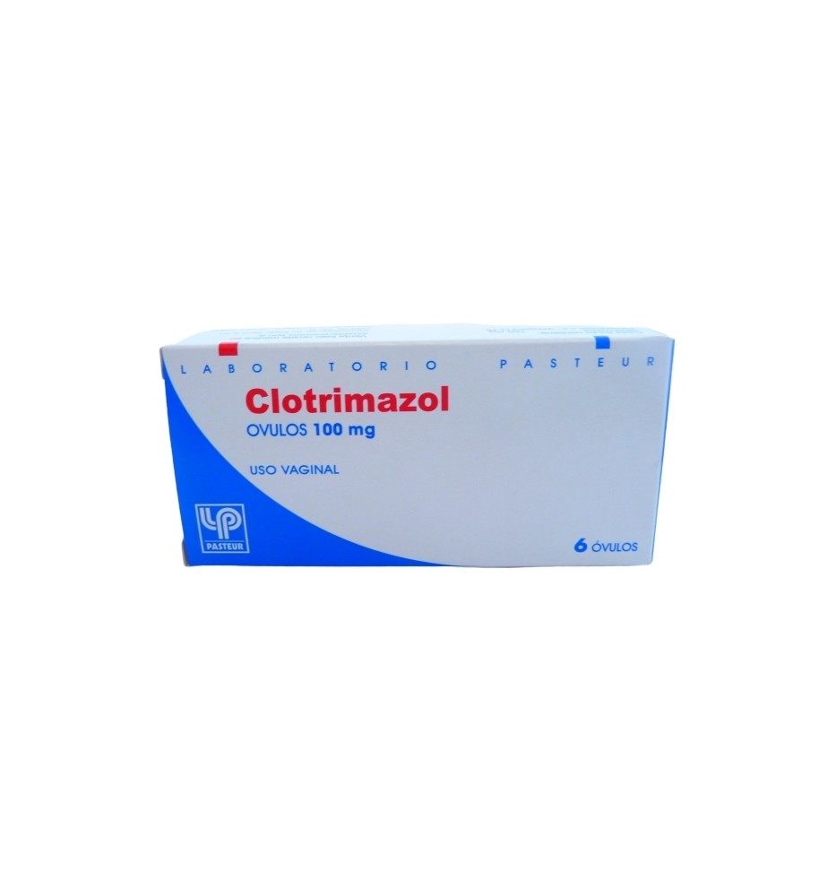 CLOTRIMAZOL 100 MG X 6 OVULOS CLOTRIMAZOL 100 MG X 6 OVULOS