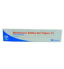DICLOFENACO GEL 1.16% 30G X30