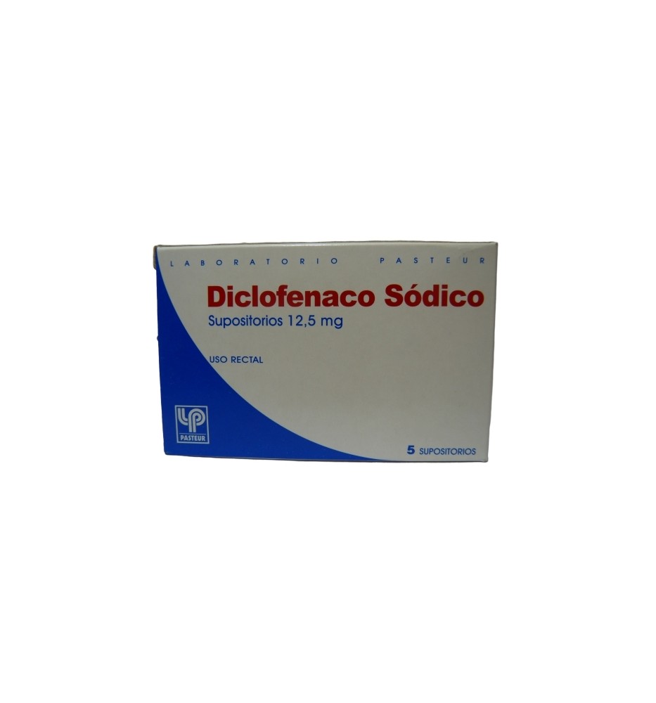 DICLOFENACO 12.5MG X5 SUPOSITORIOS DICLOFENACO 12.5MG X5 SUPOSITORIOS