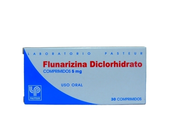 FLUNARIZINA 5 MG X 30 COMPRIMIDOS