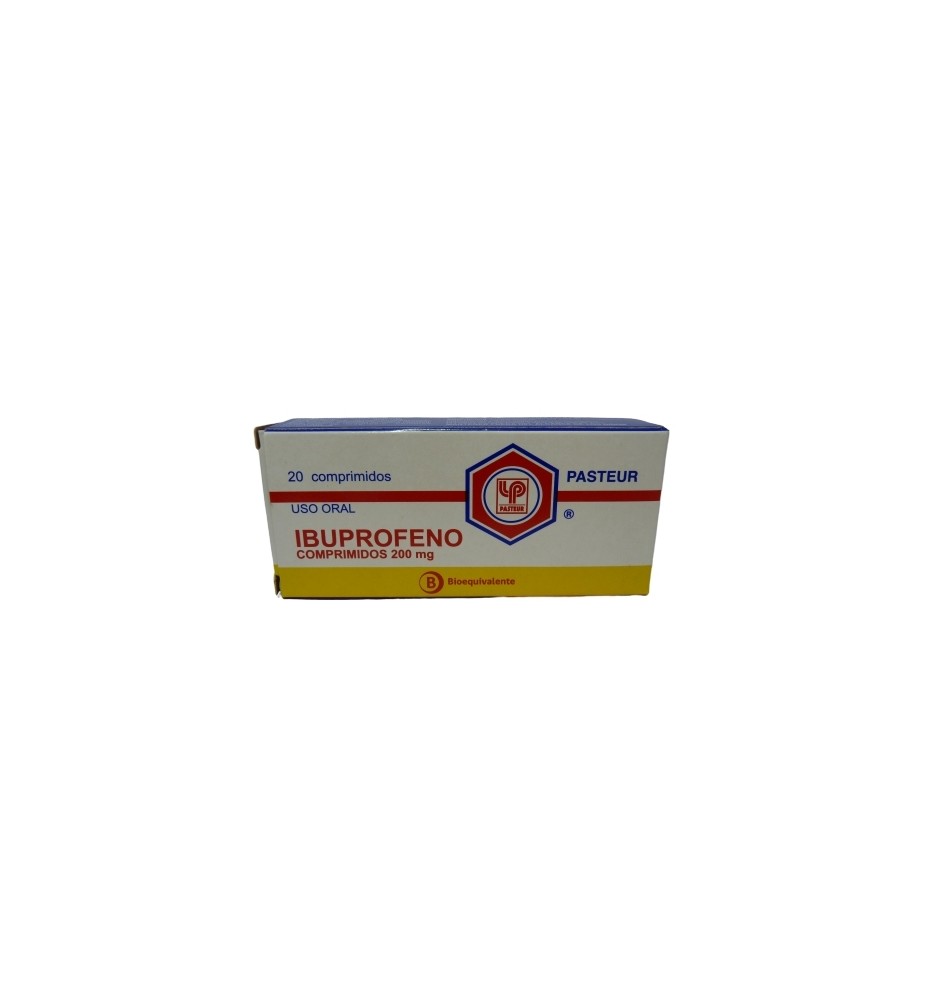 IBUPROFENO 200 MG X20 COMPRIMIDOS RECUBIERTOS IBUPROFENO 200 MG X20 COMPRIMIDOS RECUBIERTOS