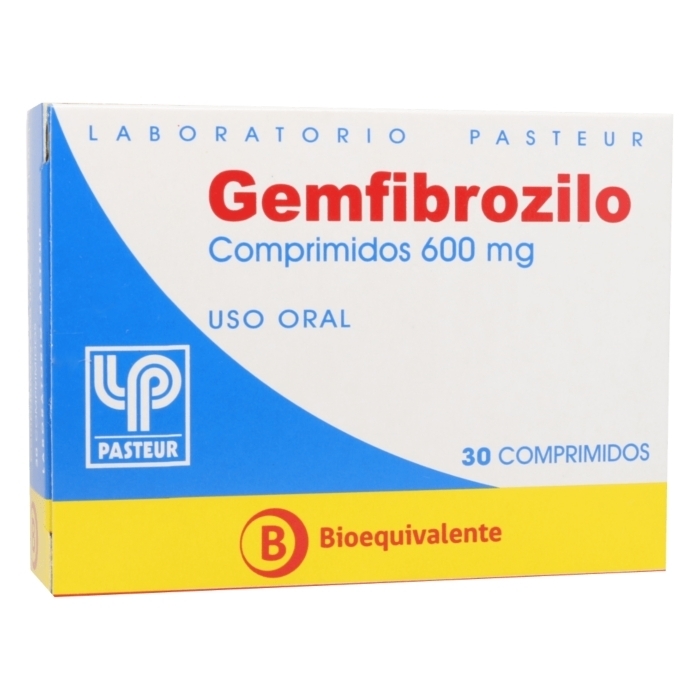 GEMFIBROZILO 600 MG X30 COMPRIMIDOS
