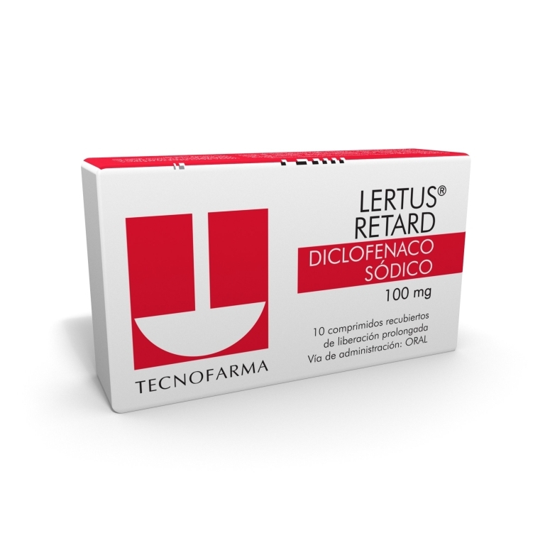 LERTUS RETARD 100 MG X10 COMPRIMIDOS