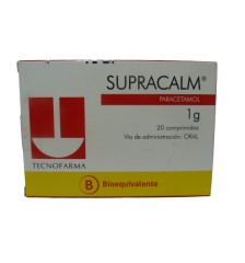 SUPRACALM 1G X20 COMPRIMIDOS