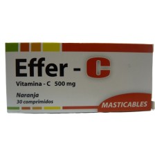 VITAMINA C 500mg X30 COM. MASTICABLES