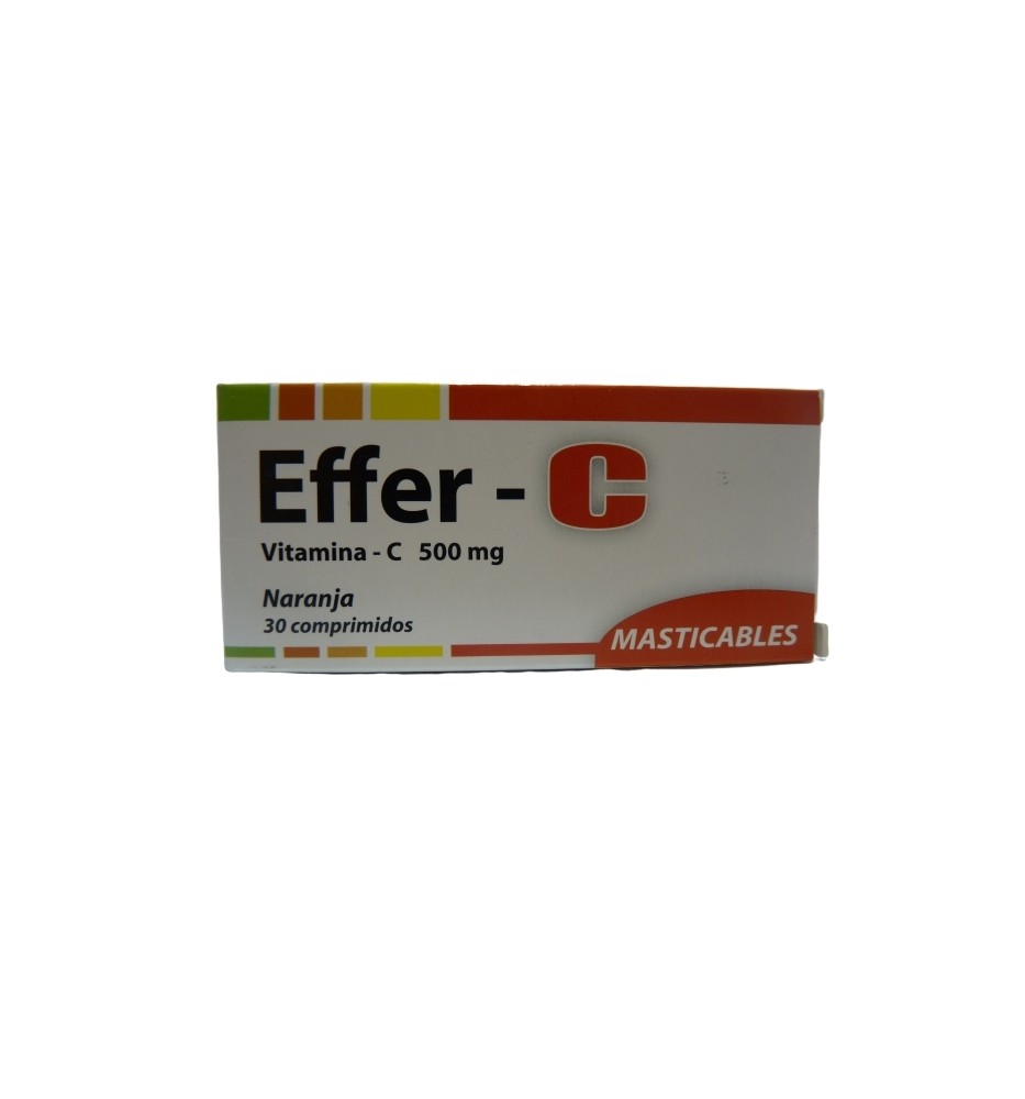 VITAMINA C 500mg X30 COM. MASTICABLES