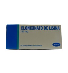 CLONIXINATO DE LISINA 125 MG X 10 COMPRIMIDOS