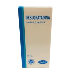 DESLORATADINA 2.5 MG / 5 ML X 60 ML JARABE