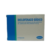 DICLOFENACO RETARD 100 MG X 8 CAPSULAS