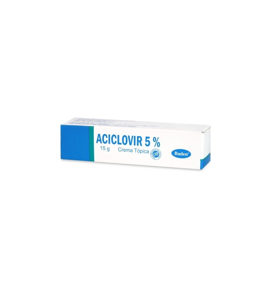 ACICLOVIR 5 % X 15 G CREMA