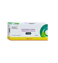 ESZOPICLONA 3 MG X 30 COMPRIMIDOS RECUBIERTOS