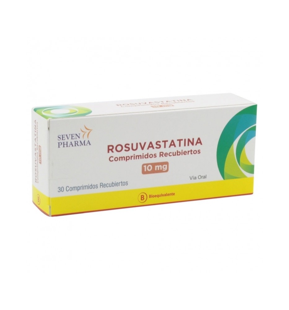 ROSUVASTATINA CALCICA 10 MG X 30 COMPRIMIDOS