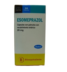 ESOMEPRAZOL 20 MG X30 CAPSULAS