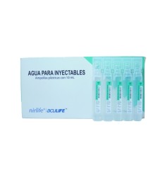 AGUA INTECTABLE 10 ML X 1 AMPOLLA