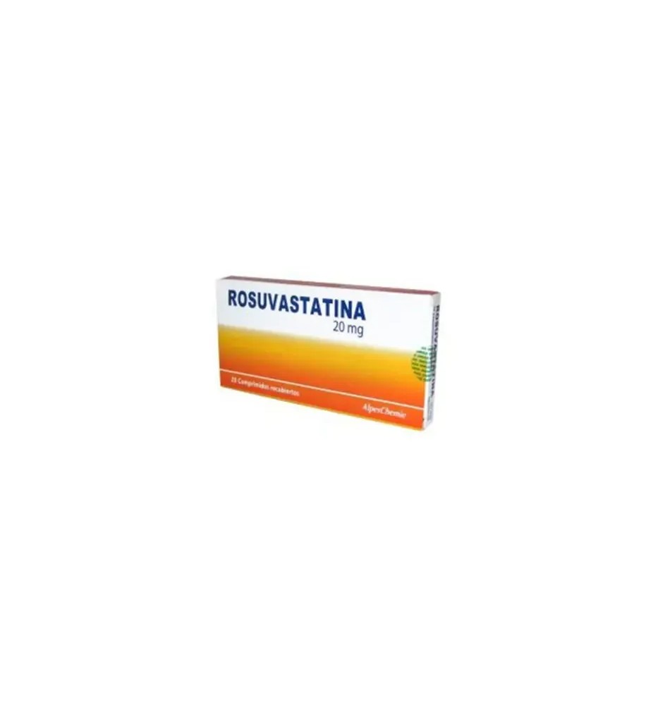 ROSUVASTATINA CALCICA 20 MG X 28 COMPRIMIDOS ROSUVASTATINA CALCICA 20 MG X 28 COMPRIMIDOS