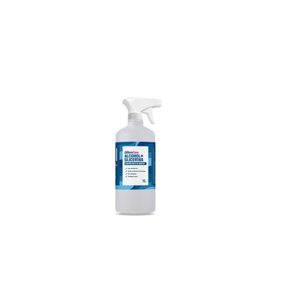 ALCOHOL + GLICERINA SPRAY 70 X 1L ALCOHOL + GLICERINA SPRAY 70 X 1L