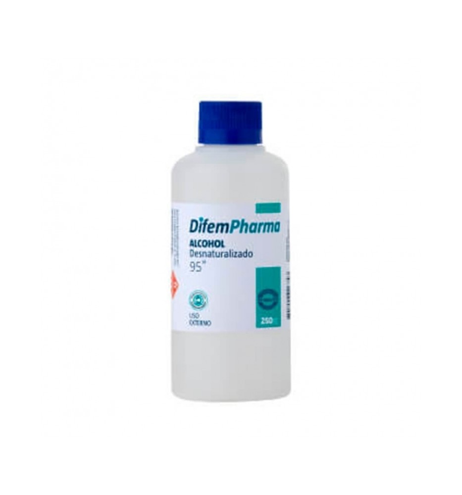 ALCOHOL DESNATURALIZADO 95 X250ML ALCOHOL DESNATURALIZADO 95 X250ML