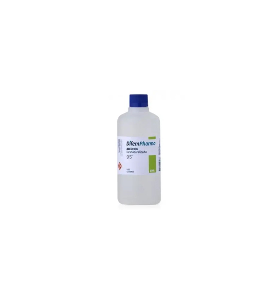 ALCOHOL DESNATURALIZADO 95 X500ML ALCOHOL DESNATURALIZADO 95 X500ML
