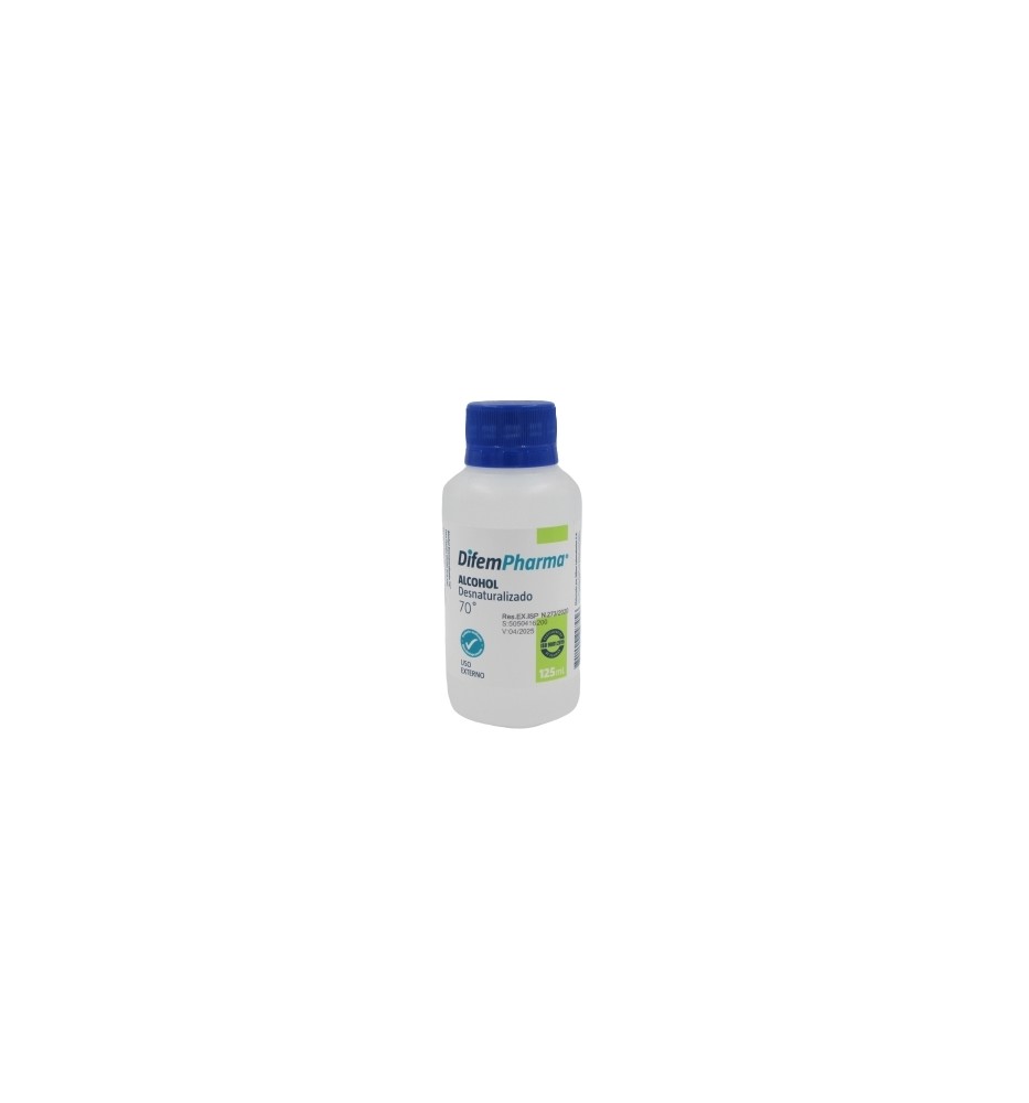 ALCOHOL DESNATURALIZADO 70 X 125ML ALCOHOL DESNATURALIZADO 70 X 125ML