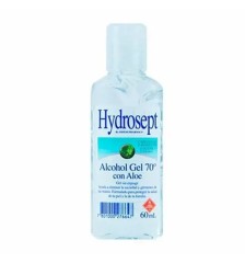HYDROSEPT ALCOHOL GEL 70 C/ALOE X 60 ML