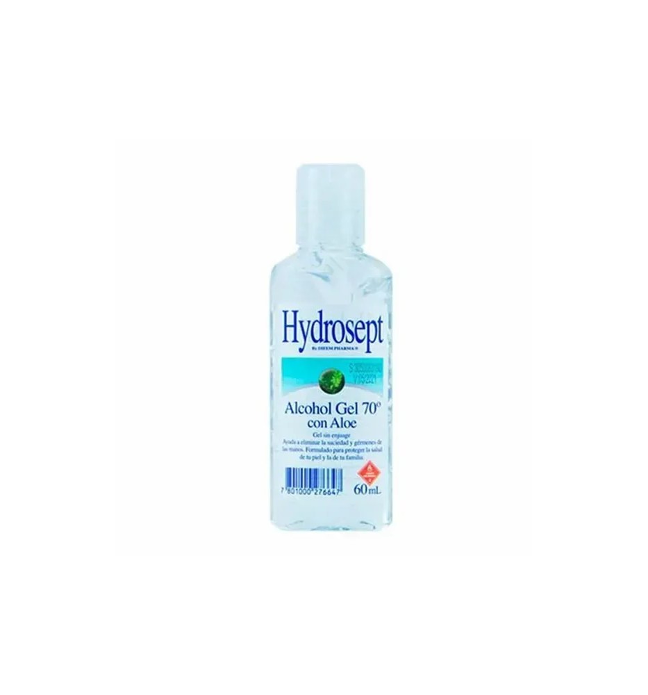 HYDROSEPT ALCOHOL GEL 70 C/ALOE X 60 ML HYDROSEPT ALCOHOL GEL 70 C/ALOE X 60 ML