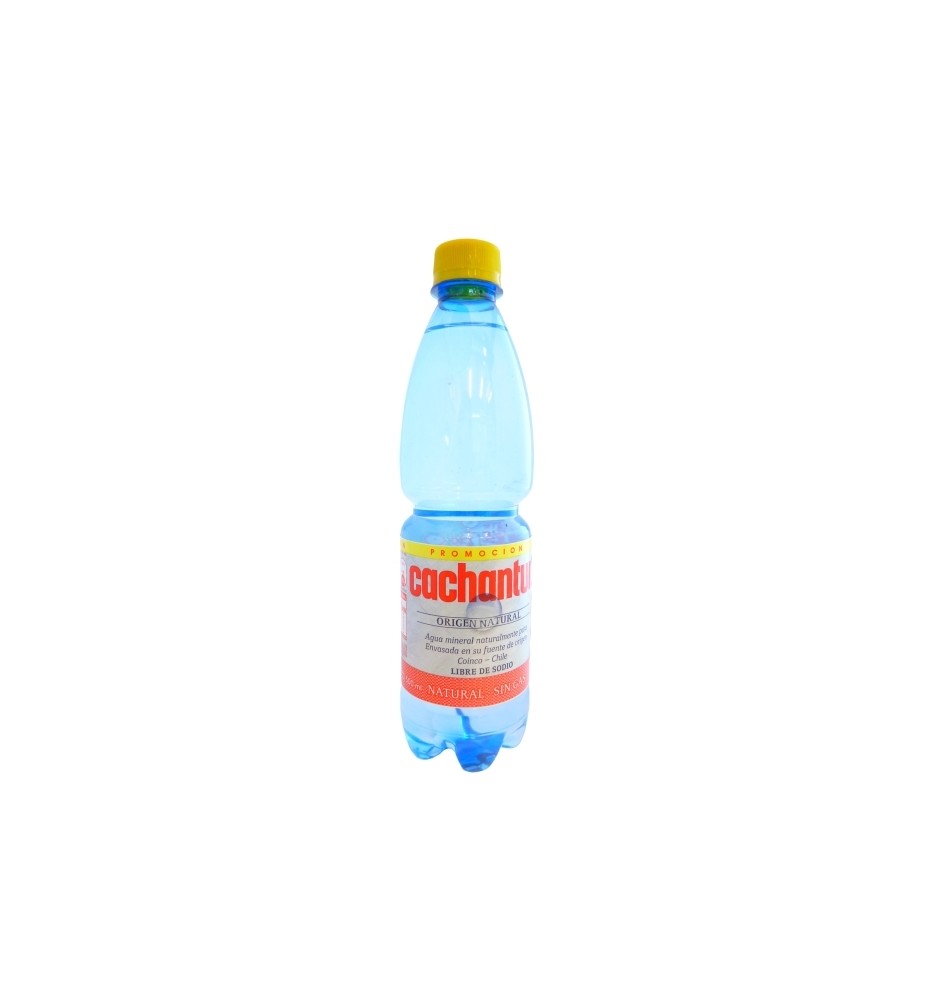 AGUA MINERAL CACHANTUN S/GAS 500ML AGUA MINERAL CACHANTUN S/GAS 500ML