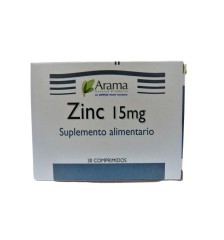 ZINC 15mg X 30CAP