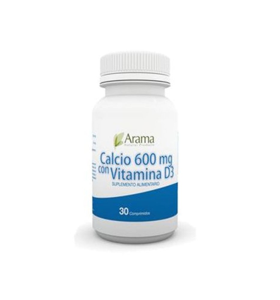 CALCIO 600mg + VIT D X 30COM