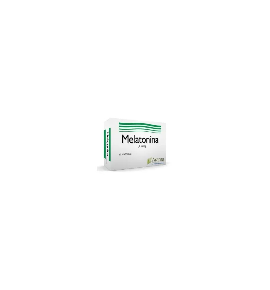 MELATONINA 3 MG X 30 CAPSULAS MELATONINA 3 MG X 30 CAPSULAS