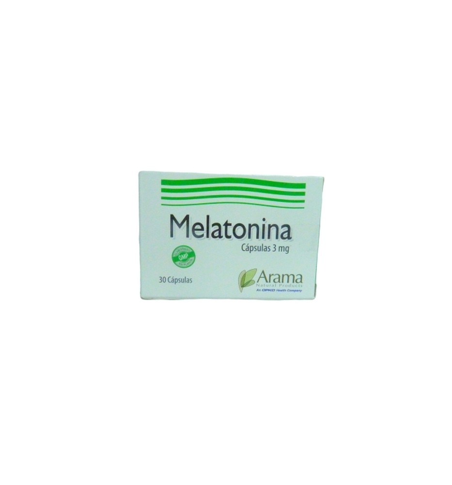 MELATONINA 3MG X30 CAPSULAS MELATONINA 3MG X30 CAPSULAS