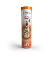 VITARAMA C FORTE 1000mg  X 20 COM EFERVESCENTES