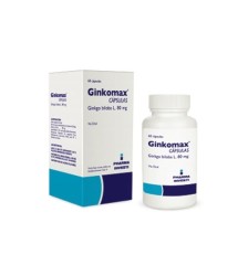GINKOMAX 80 MG X 30 CAPSULAS
