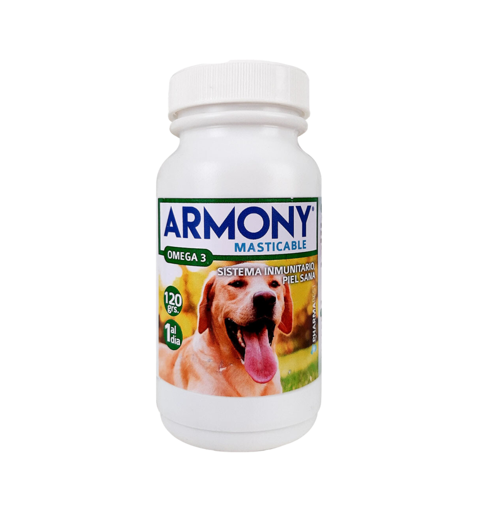 ARMONY 120 G X 30 COMPRIMIDOS MASTICABLES ARMONY 120 G X 30 COMPRIMIDOS MASTICABLES