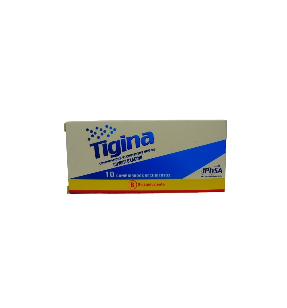 TIGINA 500MG X10 COMPRIMIDOS TIGINA 500MG X10 COMPRIMIDOS